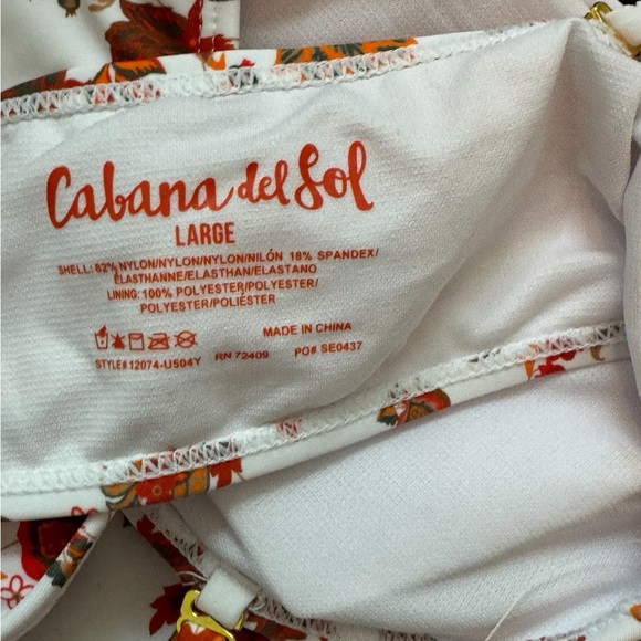 NWT Cabana Del Sol Bikini - Picture 4 of 5